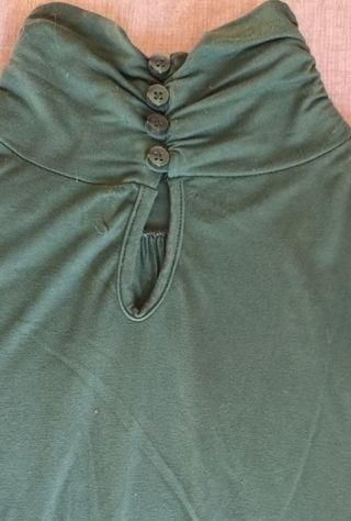 Blusa verde Zara