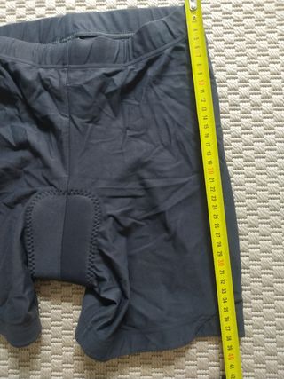 Culotte pantalón corto gris ciclismo M