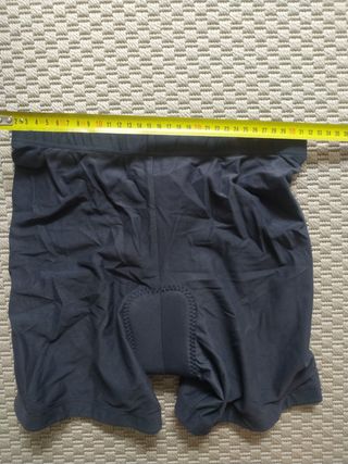 Culotte pantalón corto gris ciclismo M