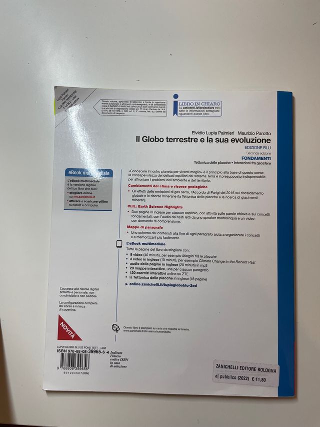 Il globo terrestre e la sua evoluzione