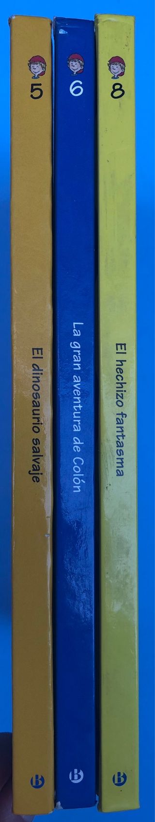 Lote 3 libros KIKA Superbruja y Dani