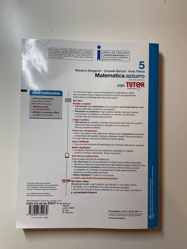 Matematica.azzurra 5