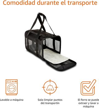 Bolsa de Transporte para Mascotas con Paneles Late