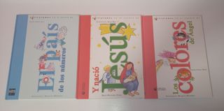 3 Libros infantiles con pictogramas