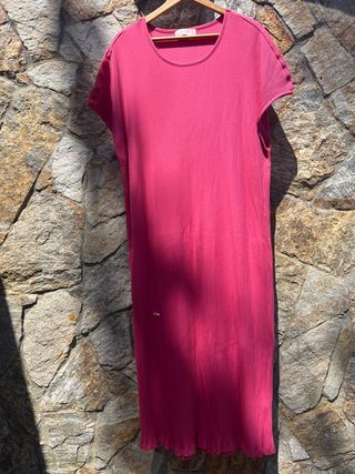 vestido rosa canale tallas grandes couchel