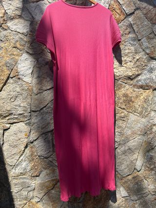 vestido rosa canale tallas grandes couchel