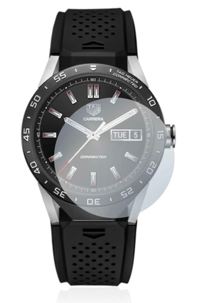 4 Protector pantalla templado TAG Heuer Connected 