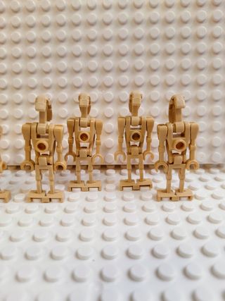 unray (sw0242) y 7 Battle Droids, LEGO Star Wars