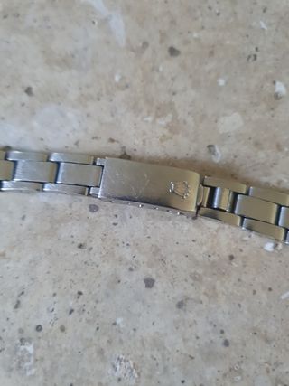 Pulsera rolex acero