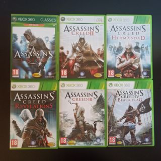 Pack de Juegos Assassins Creed Xbox 360