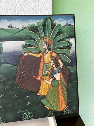 CUADRO ESCENA MUJERES HINDU