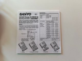 Caricabatterie Sanyo MQR02 - Stilo-Ministilo