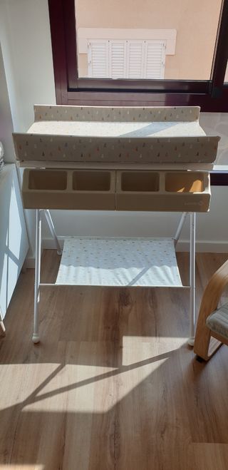 Bañera cambiador para bebe