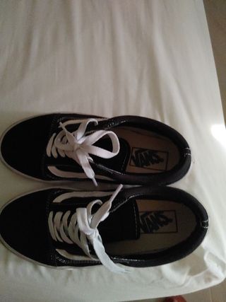 Zapas como nuevaa vans negra