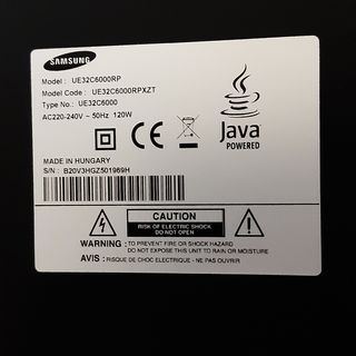 TV LED 32 pollici 100 Hz Samsung