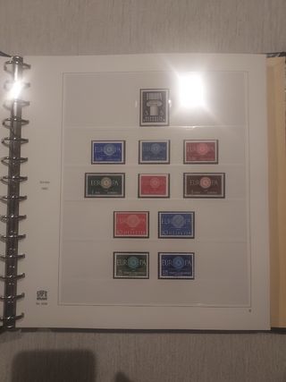 Colección sellos tema Europa 1956-2004