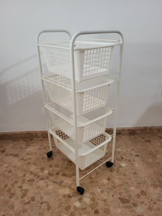 Estantería de 4 cestos