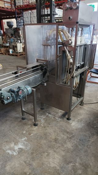 Llenadora envasadora de pistones