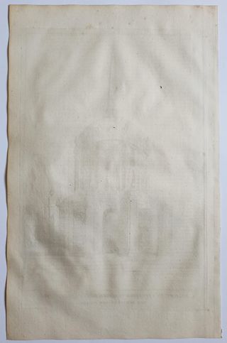 1725 ANTIGUO GRABADO BÍBLICO SEPULCRO REYES ISRAEL
