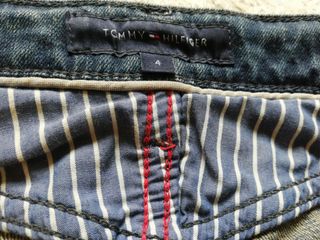 Falda tejana recta Tommy Hilfiger