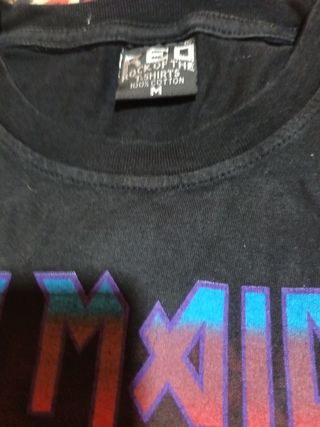 Iron Maiden camiseta vintage