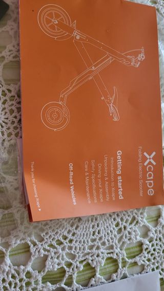 Patinete eléctrico plegable