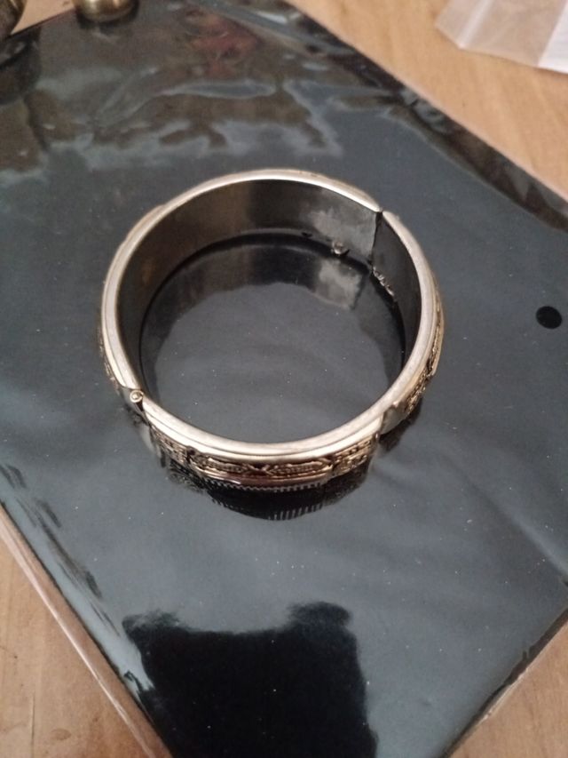 Pulsera acero flores