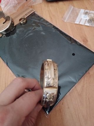 Pulsera acero flores