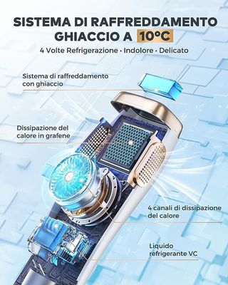 Depiladora Laser IPL +  Función Enfriamiento NUEVO