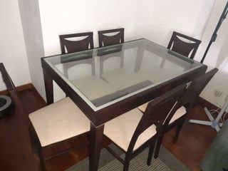 Mesa+6sillas / Nuevas