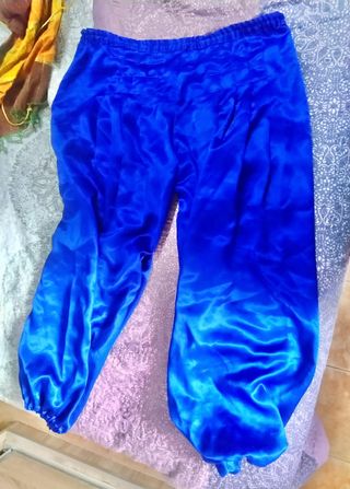 Pantalon comparsa moros azules