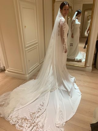 se alquila vestido  de novia
