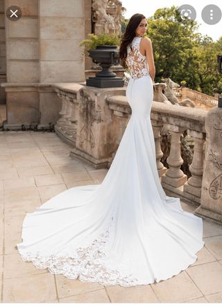 se alquila vestido  de novia