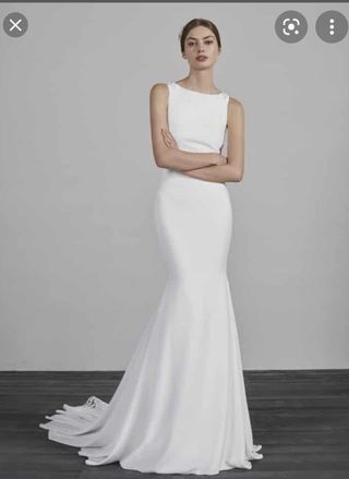 se alquila vestido  de novia