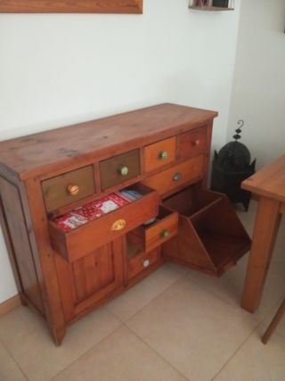 Urge venta-Cómoda marroquí con cuadro 