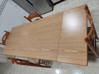 Mesa cocina roble 