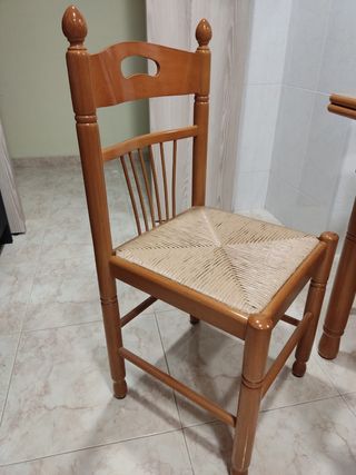 Mesa cocina roble 