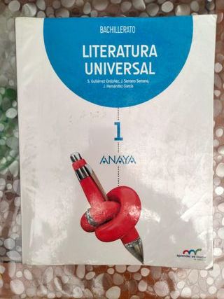 LIBRO LITERATURA UNIVERSAL 1º BACHILLERATO