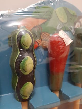 🟠 Set utensili legno da cucina