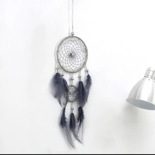 Atrapasueños con cristales grande