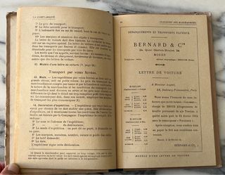 libro antiguo de contabilidad frances