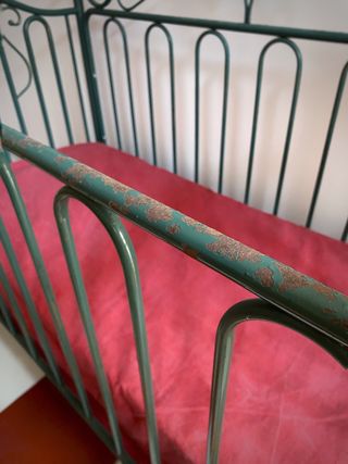 Culla in ferro battuto