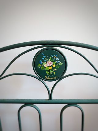 Culla in ferro battuto