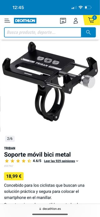 Bicicleta Triban talla M