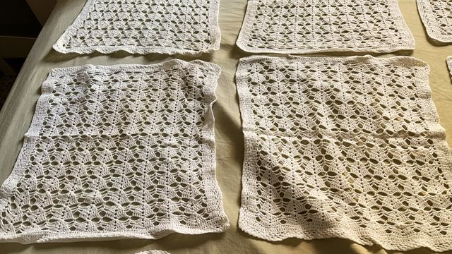 Manteles y paños de punto