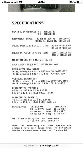 Juego de 8 altavoces DAS profesinales