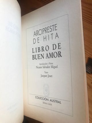 Libro de buen amor