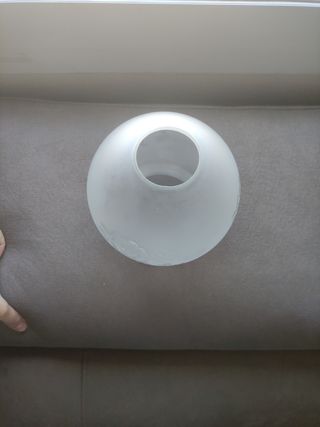 Globo de lámpara antigua