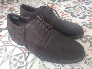 Emidio Tucci zapatos de cordones de hombre en piel