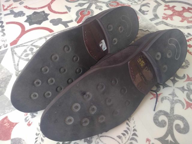 Emidio Tucci zapatos de cordones de hombre en piel